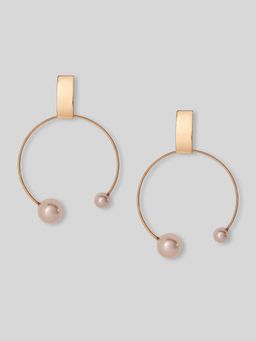 Twenty Dresses by Nykaa Fashion - I See Double Pearl Earrings