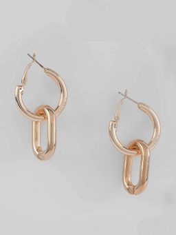 Twenty Dresses by Nykaa Fashion - In A Chain Fix Earrings