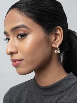 Twenty Dresses by Nykaa Fashion - Pearl Never Lie Earrings