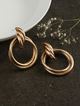 Twenty Dresses by Nykaa Fashion - Circle Of Hope Earrings