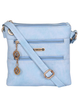 ESBEDA - Blue Solid Sling Bag