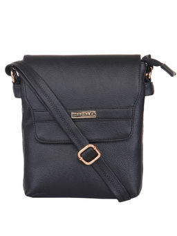 ESBEDA - Black Solid Sling Bag