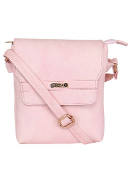 ESBEDA - Pink Solid Sling Bag