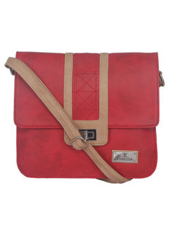 ESBEDA - Red Solid Sling Bag