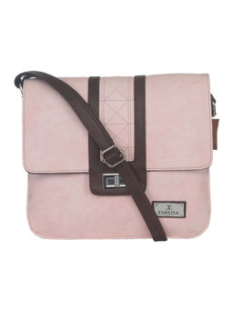 ESBEDA - Light Pink Solid Sling Bag