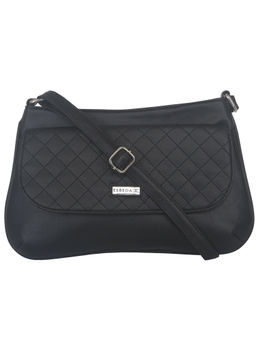 ESBEDA - Black Quilted Sling Bag