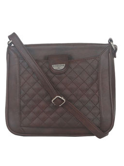 ESBEDA - Brown Quilted Sling Bag