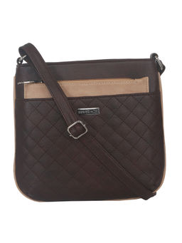 ESBEDA - Brown Quilted Sling Bag