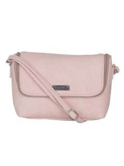 ESBEDA - Light Pink Solid Sling Bag