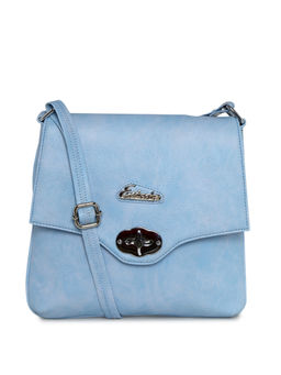 ESBEDA - Light Blue Solid Sling Bag
