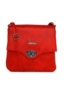 ESBEDA - Red Solid Sling Bag