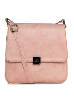 ESBEDA - Light Pink Solid Sling Bag