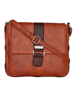 ESBEDA - Tan Solid Drymilk Sling Bag