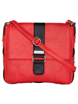 ESBEDA - Red Solid Drymilk Sling Bag