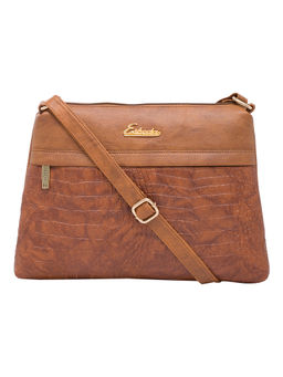 ESBEDA - Pattern Tan Sling Bag