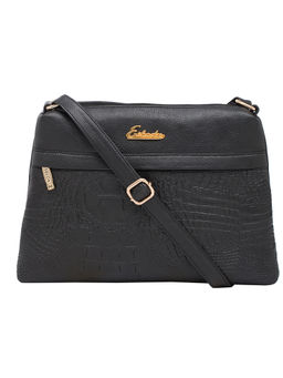 ESBEDA - Pattern Black Sling Bag