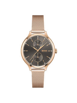 Boss - Purity Day-Date Analog Grey Dial Womens Watch -1502536