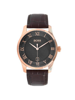Boss - Classic Date Analog Grey Dial Mens Watch -1513740