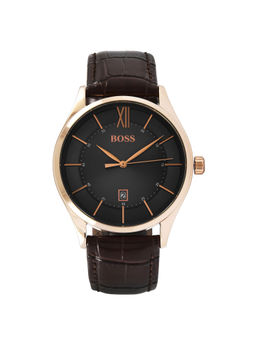 Boss - Distinction Date Analog Grey Dial Mens Watch -1513796