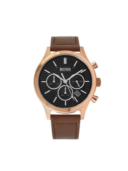 Boss - Metronome Chronograph Date Analog Black Dial Mens Watch -1513800