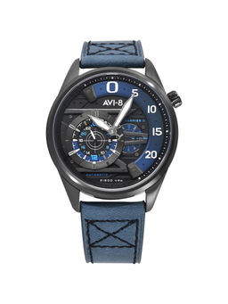 AVI-8 - Hawker Harrier Small Seconds Analog Black Dial Mens Watch -Av-4070-02