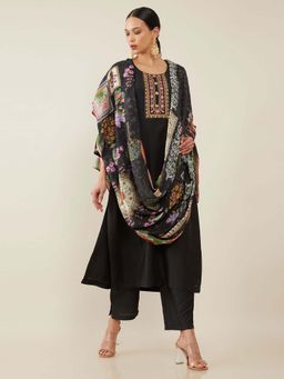 Soch - Black Modal Suit Set (Set of 3)