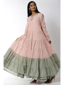 Soch - Pink Embroidered Kurti