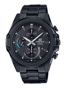 Casio - Edifice EFR-S567DC-1AVUDF Black Analog Dial Black Stainless Steel Band Men'S Watch Ex508