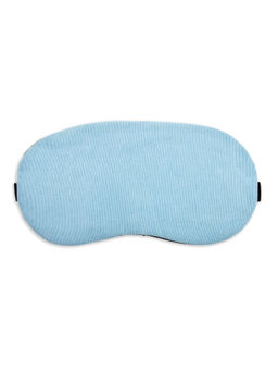 Visual Echoes - Cotton Sleeping Eye Mask with Cooling Gel Insert-Light Blue