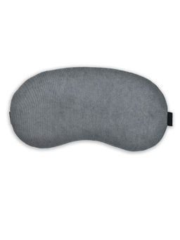Visual Echoes - Cotton Sleeping Eye Mask with Cooling Gel Insert-Dark Grey