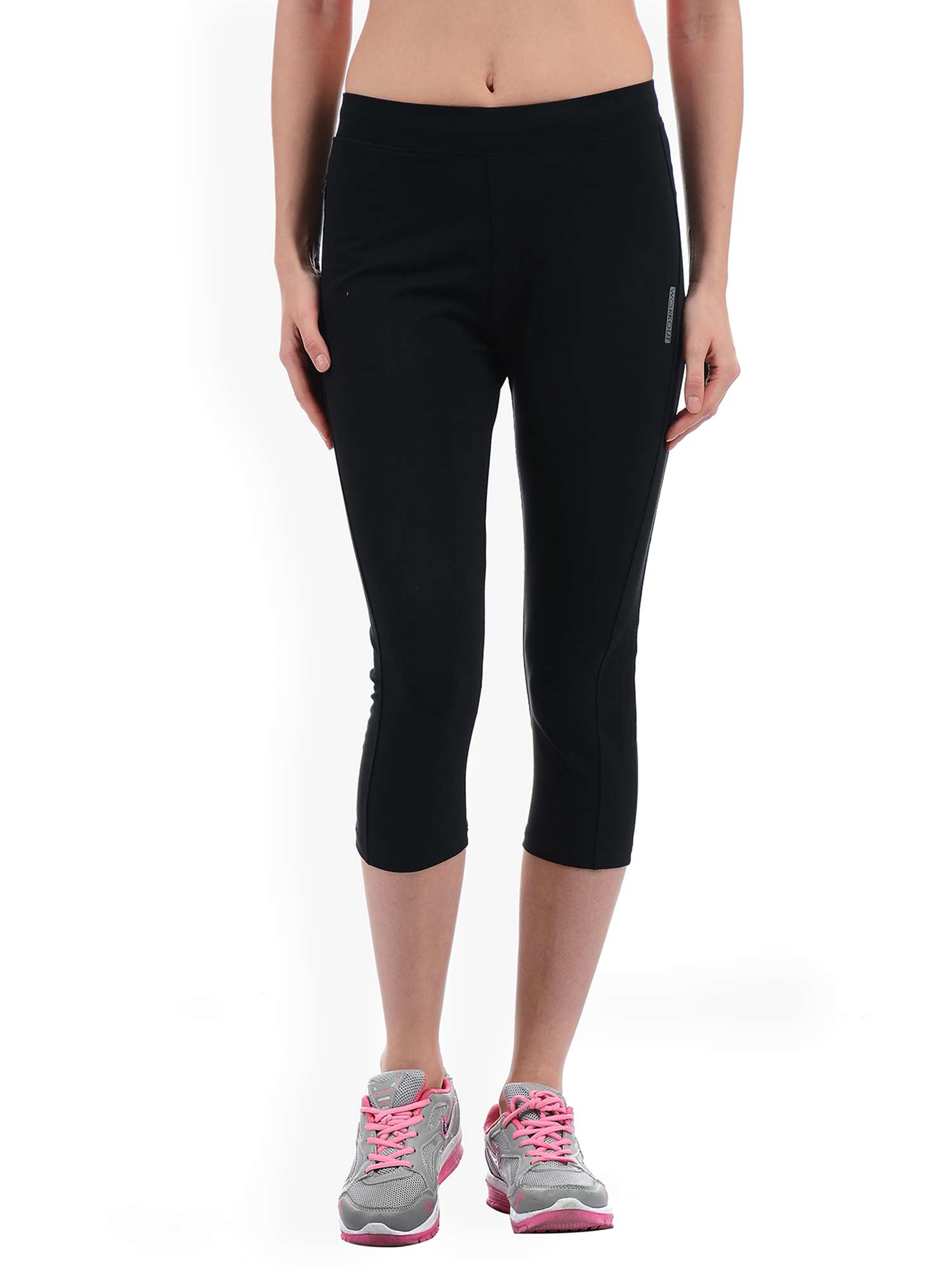 Workout Capri With Zipper Pocket 