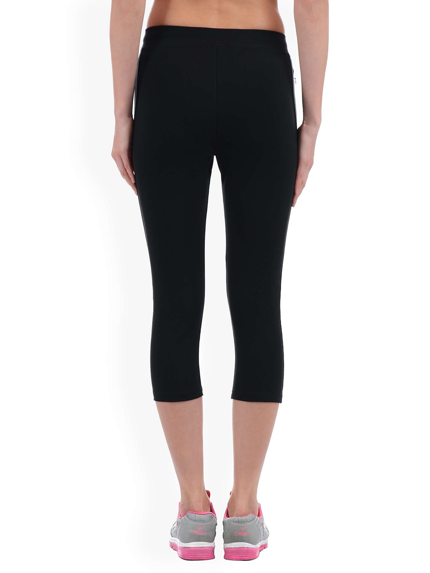 Workout Capri With Zipper Pocket 