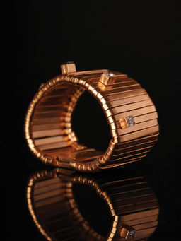 Suhani Pittie - Galactic Armour Gold Ribbon Bracelet