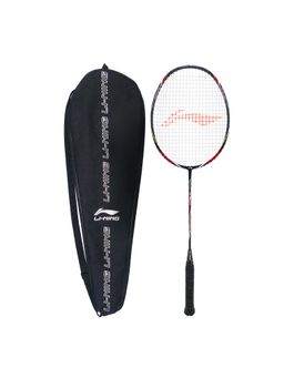Li-Ning - Turbo X 90 -II Strung Badminton Racquet (White, Gold 86 g)