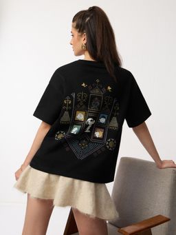 The Souled Store - Official Peanuts Desi Snoopy Women Oversized T-Shirt