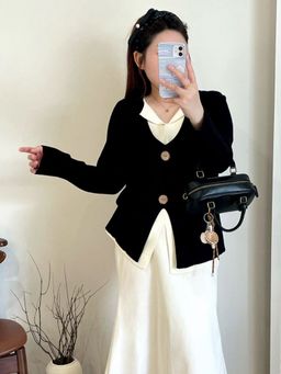 MISS MOSA BY AKANKSHA - Miana Premium Sweater Black