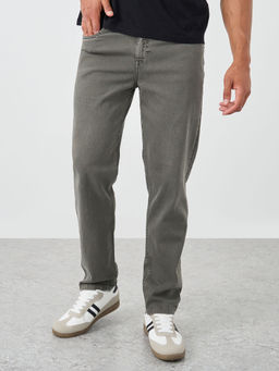 Styli - Grey Men Regular Fit Jeans
