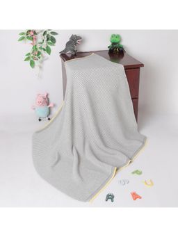 Yellow Apple - Baby Blankets for New Born Babies-Grey