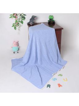 Yellow Apple - Baby Blankets for New Born Babies-Blue