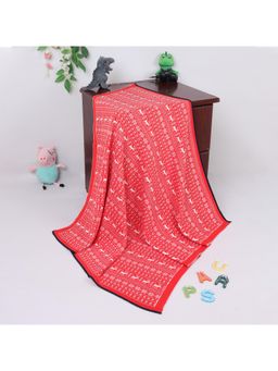 Yellow Apple - Baby Blankets for New Born Babies-Red