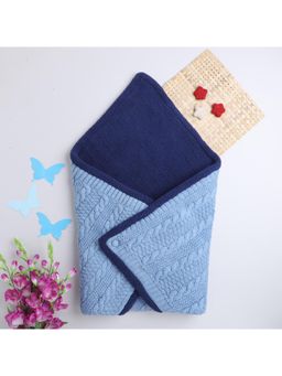 Yellow Apple - Baby Blankets for New Born Babies-Blue