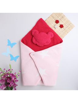 Yellow Apple - Baby Blankets for New Born Babies-Pink