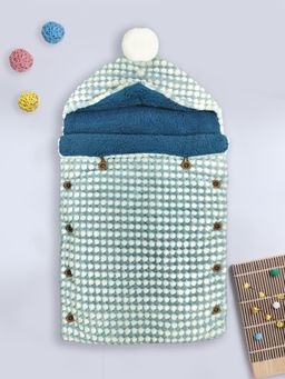 Yellow Apple - Baby Blankets for New Born Babies-Blue