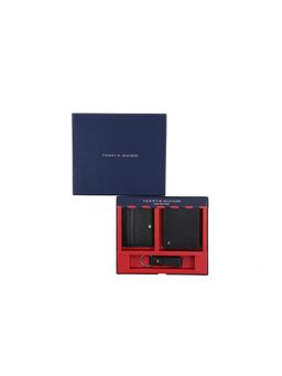 Tommy Hilfiger - Men's Knoxville Wallet, Card Case & Keyfob - Black