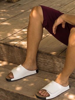 GAS - Men Aeroflusso White Sandals