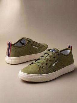 GAS - Men UrbanAero Olive Casual Sneakers