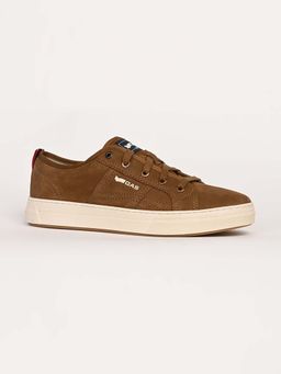 GAS - Men UrbanAero Brown Casual Sneakers