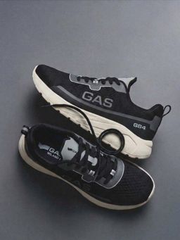 GAS - Men Eclipse-V1 Black Casual Sneakers