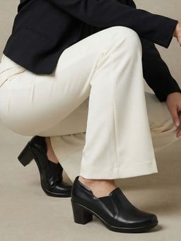 JODYHUB - Women Black Loafers