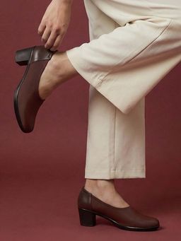 JODYHUB - Women Brown Pump Heels